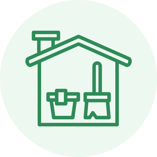 Mold remediation service icon for Command Restoration.